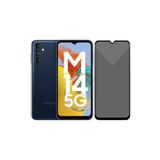 PSR aksesuar Tam Kaplayan Hayalet Mat Seramik Parmak İzi Yapmaz Ekran Koruyucu Samsung Galaxy M14 ile uyumlu