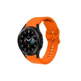 PSR aksesuar Turuncu KRD-50 Zore Kordon-Turuncu Galaxy Watch 4 44mm ile uyumlu