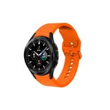 PSR aksesuar Turuncu KRD-50 Zore Kordon-Turuncu Galaxy Watch 4 Classic 46mm ile uyumlu