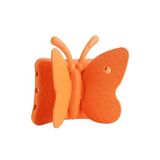 PSR aksesuar Turuncu Zore Butterfly Standlı Tablet Kılıf-Turuncu Galaxy Tab S6 Lite P610 ile uyumlu