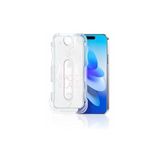 PSR aksesuar Uygulama Aparatlı Siyah Çerçeveli Tam Kapatan Cam Ekran Koruyucu Apple Iphone X - 11 Pro ile uyumlu
