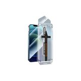 PSR aksesuar Uygulama Aparatlı Toz Korumalı Tam Kaplayan Ekran Koruyucu Cam Apple iPhone 11 ile uyumlu
