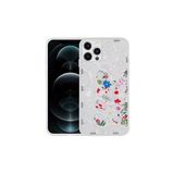 PSR aksesuar White Rabbit Desenli Sert Silikon Zore Mumila Kılıf-White Rabbit iPhone 12 Pro Max ile uyumlu
