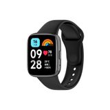 PSR aksesuar Xiaomi Redmi Watch 3 Active ile uyumlu Klasik Kordon-Siyah