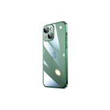 PSR aksesuar Yeşil Sert PC Renkli Çerçeveli Zore Riksos Kılıf-Yeşil iPhone 13 ile uyumlu