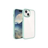 PSR aksesuar Yeşil Zore Krom Kılıf-Yeşil iPhone 15 Plus ile uyumlu