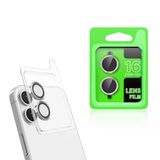 PSR aksesuar Zore CL-07 Kamera Lens Koruyucu-Gümüş Apple iPhone 16 ile uyumlu