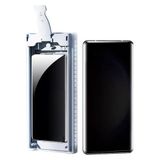 PSR aksesuar Zore Uygulama Aparatlı 6in1 Easy Privacy Body Ekran Koruyucu-Siyah Galaxy S22 Ultra ile uyumlu