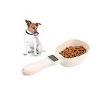 Pssopp Kaşık Terazisi Tartı Ile Hausiter Mama Kaşığı Hassas Köpek Maması Ölçüm Kabı Kedi Maması Dijital Ta