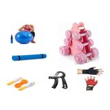PSSPOR 3 SET PEMBE RENK DAMBIL (1KG-2KG-3KG) + STAND + 5'Lİ SET