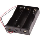 Pst Üçlü 3 Lü 18650 Pil Yuvası Kablolu Tutucu 11.1V Pil Yuvası