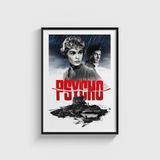 Psycho (1960) Film Posteri Tablo Çerçeveli Poster Duvar Dekorasyonu - 50 x 70 - Çerçevesiz Poster