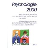 Psychologie 2000. Bericht über den 42. Kongreß der Deutschen Gesellschaft für Psychologie in Jena 2000 (Livre en allemand)