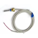 PT1000 Sıcaklık Sensörü 0C/105C Çelik Isı Probu 1.5 Metre IP68 Su Geçirmez Isıtıcı Fırın Kazan Endüstriyel Elektrikli Buhar Kazanı