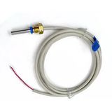 PT1000 Sıcaklık Sensörü 0C/105C Çelik Isı Probu 1.5 Metre IP68 Su Geçirmez Isıtıcı Fırın Kazan