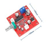 PT2399 Microfon Ses Eko Yankı Tekrar Efekt Modül Yansıma Kontrol Gecikme Ayar Karaoke DC 6-15V Gitar Enstrüman Ses Video Sinyal Teyp Cd Çalar