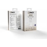 Ptech İphone 15/16/17 Pro/Pro Max Serisi Uyumlu 35W Pd Hızlı Şarj Aleti Seti Adaptör+ Type-C PD Kablo - 35W GaN White