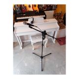 PUANDORG MİKROFON STANDI (AYAKLIĞI) + D-SOUND DİNAMİC MİKROFON + MİC KABLOSU SETİ