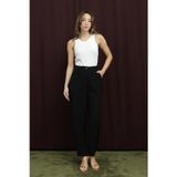 Puane Kadın Dikiş Detaylı Havuç Pantolon - 18265PNT - BLACK