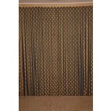 PUANLI MODEL GOLD RENK HAZIR İP PERDE 300*270 cm