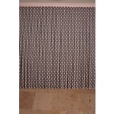 PUANLI MODEL PUDRA RENK HAZIR İP PERDE 300*280 cm