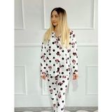 Puantiye Detaylı Anne Pijama Takımı