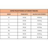 Puantiyeli Cepsiz Kışlık Polar Kadın Pijama Altı - Kırmızı