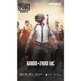 Pubg 6000+2100 Uc 100$ Dijital Kod - 0,03 ms - 100 Hz