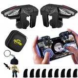 PUBG Mobil Tetikleyiciler 13'ü 1 Arada Combo, 4 Oyun Tetikleyicisi PUBG için Cep Telefonu Oyun Denetleyicisi/Bıçaklar Çıkışı/Call of Duty/Hayatta Kalma Kuralları, Amaç & iPhone için Yangın Tetikleyici