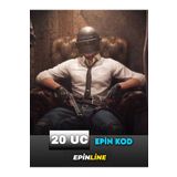 PUBG Mobile 20 UC E-Pin