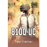 PUBG Mobile 8100 UC Pubg Mobile E-Pin