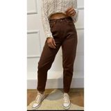 Pubi JEUNE//YENİ SEZON//YÜKSEK BEL//ESNEK//BOYFRİEND//KADIN MOM JEAN'S