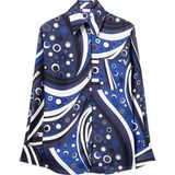 Pucci Fontane Baskılı İpek Twill Gömlek