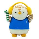Pudgy Penguins Peluş 20 cm - Kulaklıklı Penguen