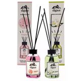 Pudra Bambu Çubuklu Oda Kokusu 110 Ml & Jasmine Bambu Çubuklu Oda Kokusu 110 Ml - 2'Li Kalıcı Ve Doğal Ortam Kokusu Seti