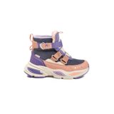 Pudra Cırtlı İçi Polarlı Kız Çocuk Sneaker Bot