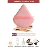 Pudra Fondöten Bb Krem Yıkanabilir Pembe Uygulama Aparatı Puff Sünger