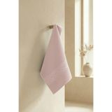 Pudra Greek El Havlusu - 50x90 Cm, 225 Gr,%100 Pamuk, Spa Ve Otel Havlusu