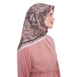 Pudra Gül Desen Aura Eşarp