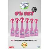 Pudra Oda Spreyi 400 ml - 6'lı Eko Paket Air Freshener Neon Pudra Oda Kokusu
