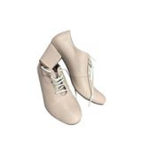 PUDRA PEMBESİ 6CM KALIN TOPUK TANGO, SWING VE TÜM DANSLAR İÇİN UYGUN DERİ AYAKKABI (EU Ayakkabı Beden Sistemi, Yetişkin, Sayısal, Orta, 35)