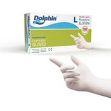 Pudralı Tek Kullanımlık Eldiven -L- 100 Adet - Çok Renkli