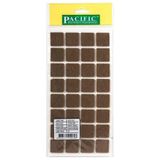 PudraLuna 32'Li Yapışkanlı Keçe Sandalye, Masa, Koltuk Altı Parke Koruma Keçesi, Kare, 2,5mm x2,5 mm
