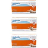 Pudrasız Lateks Muayene Eldiveni 100 Adet X3 Kutu (Large)