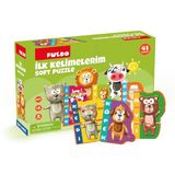 Puedo Ilk Kelimelerim Puzzle - Hayvanlar Strateji ve Zeka Geliştirici Eğitici Oyun
