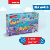 Puedo Sea World / Eğlenceli Oyuncak Yaratıcı Puzzle / Su Altı Temalı / 35 Parça / +3 Yaş Pedagog Onaylı