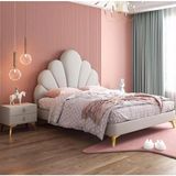 Puf Bebe Montessori 120 x 200 cm Mdf Çocuk Yatağı - 100 x 200 cm - Krem