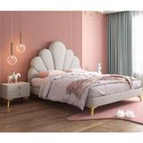 Puf Bebe Montessori 120X200 Mdf Çocuk Yatağı - 90 x 190 cm - Krem