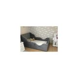 Puf Bebe Montessori 120X200 Mdf Çocuk Yatağı - 90 x 200 cm - Gri