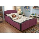 Puf Bebe Montessori Serisi _ Çocuk Yatağı _ Bebek Yatağı 90x190 Ölçüde (Iç Yatak Dahildir) - Krem - 90 x 190 cm